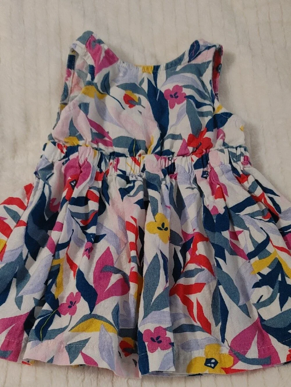 Bundle Of 4 Sets And 1 Dress Baby Girls Strawberry Print Romper - Pink and Green